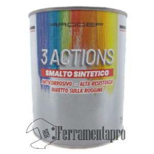 3 Actions - Smalto Gel Anticorrosivo a (mano unica) - 750