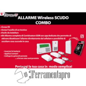 Antifurto domestico Scudo COMBO Kit Completo ferramentapro.com