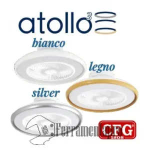 Ventilatore a soffitto con deflettore Atollo 3
