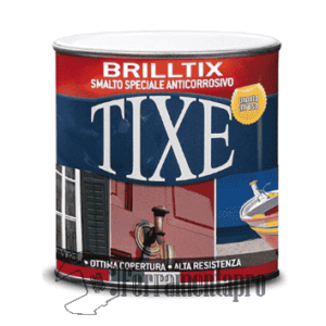 Brilltix Smalto Nero Lucido Speciale Anticorrosivo - Tixe SATINATO/OPACO ferramentapro.com