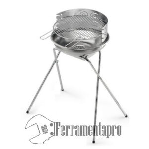 Barbecue a carbonella 480 PRO Inox - Ompagrill