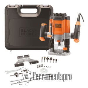 Fresatrice (B+D) Black Decker KW1200EKA ferramentapro.com