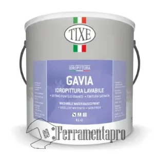 Idropittura lavabile per interni Gavia