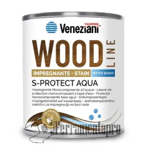Impregnante protettivo monocomponente all'acqua S-Protect Aqua Veneziani