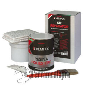 KIT Vetroresina Completo Kemipol confezione da 750 ml