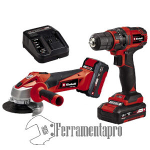 Kit Trapano e smerigliatrice Einhell TC-TK 18 Li