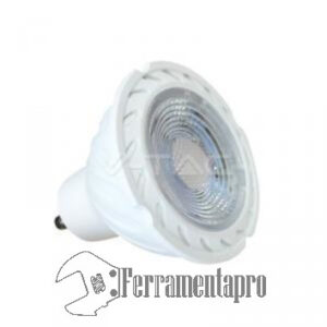 V-TAC Pro VT-277 166 Lampadina LED GU10 7w Chip Samsung Luce Naturale 4000K ferramentapro.com