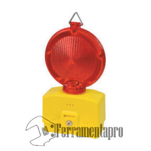 Lampeggiante per cantiere luce rossa feramentapro.com