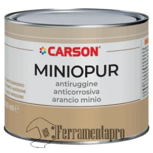 Miniopour Antiruggine Anticorrosiva Olefenolica Arancio Minio