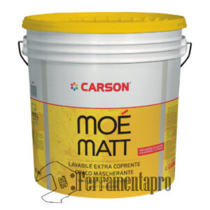 Moe' Matt - idropittura Lavabile Murale Opaca Mascherante