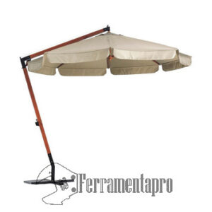 Ombrellone Decentrato modello SUN. Diametro 300mm. Palo 55mm. Ferramentapro.com