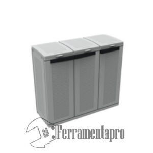Pattumiera 3 ante CM.102X39X89 Ecoline Terry ferramentapro.com