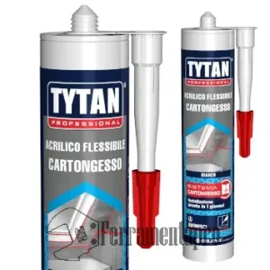 Sigillante Acrilico Flessibile Cartongesso 300 ml bianco