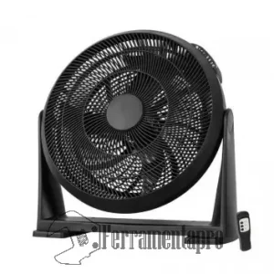 Ventilatore da terra o parete Black Circle 50 con telecomando