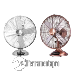 Ventilatore da Tavolo Cromo - Rame