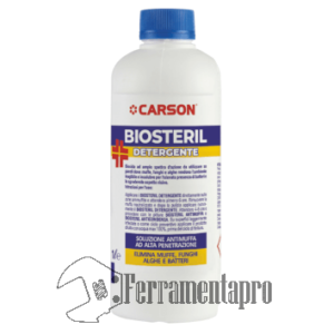 Biosteril Detergente -Soluzione Antimuffa ad alta penetrazione sulle superfici